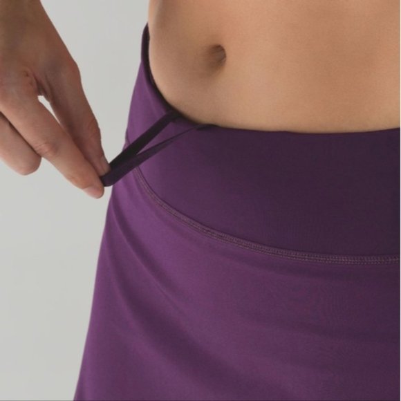 Lululemon Circuit Breaker Skirt (Tall)Darkest Magenta - Picture 5 of 13